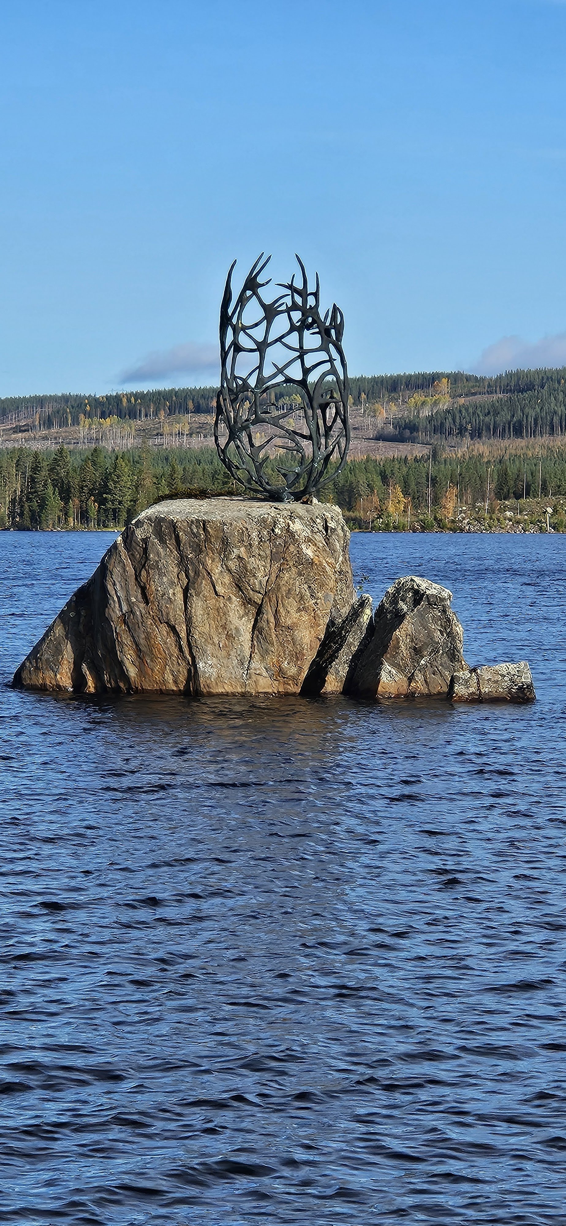 Konstverket 'Poem' (Konstvägen Sju Älvar)